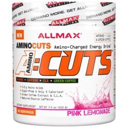 AllMax Nutrition Amino Cuts Limonada Rosa 210g - Potencialize Seus Resultados