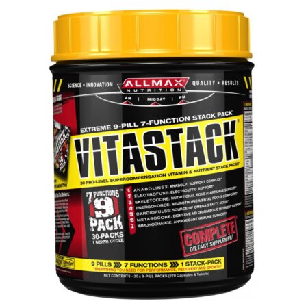 AllMax Nutrition, Vitastack® Multivitamínico Masculino - 30 Pacotes