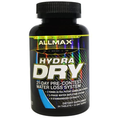 AllMax Nutrition, HydraDry - 84 Tabletes