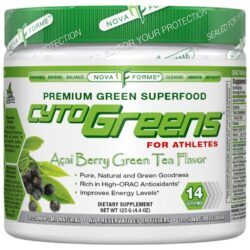 NovaForme CytoGreens Chá Verde e Açaí 125g: Energia e Nutrição Essencial
