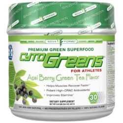 NovaForme CytoGreens Chá Verde Açaí Berry - 266g | Energia e Bem-Estar