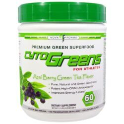 NovaForme CytoGreens: Chá Verde e Açaí Berry - 536g para Vitalidade e Energia
