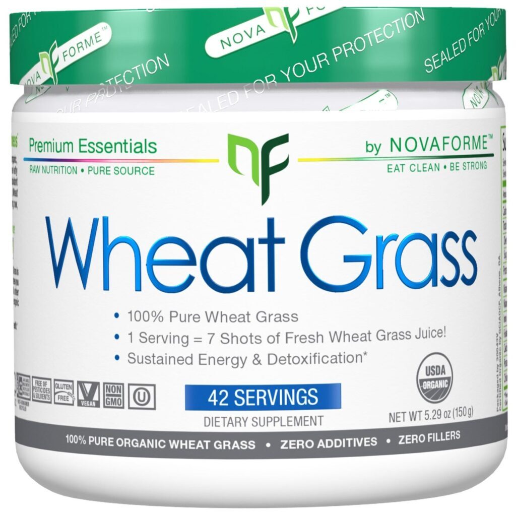 Pó de Trigo Verde NovaForme 155g: Puro Superalimento para sua Saúde