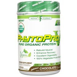 NovaForme PhytoPro-V, Chocolate - Suplemento Proteico Vegetal com 609g