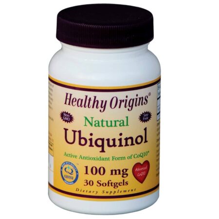 Healthy Origins, Ubiquinol 100 mg - 30 Cápsulas