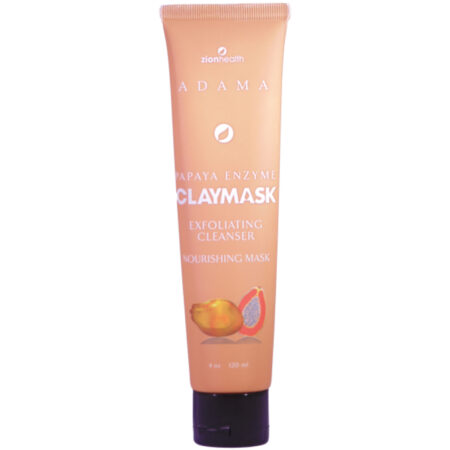 Zion Health Nourishing Papaya Enzyme Clay Mask - 4 oz