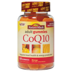Nature Made CoQ10 Gomas Sabor Manga - 100 mg - 60 Gomas: Energia e Vitalidade para o Seu Dia a Dia