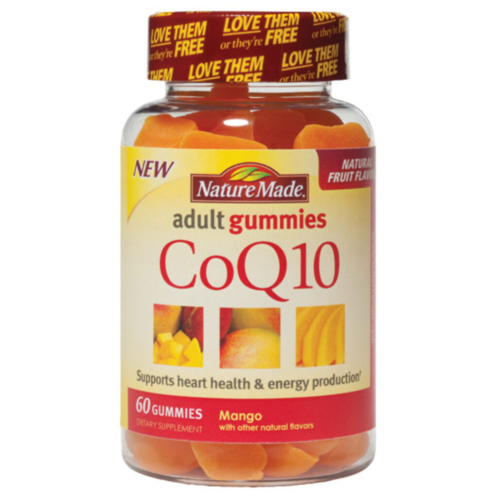 Nature Made CoQ10 Gomas Sabor Manga - 100 mg - 60 Gomas: Energia e Vitalidade para o Seu Dia a Dia