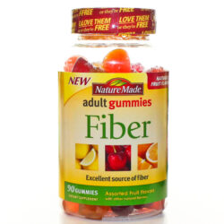 Nature Made Fiber Gummies - 90 Gomas Sabor Frutas Vermelhas para Saúde Digestiva