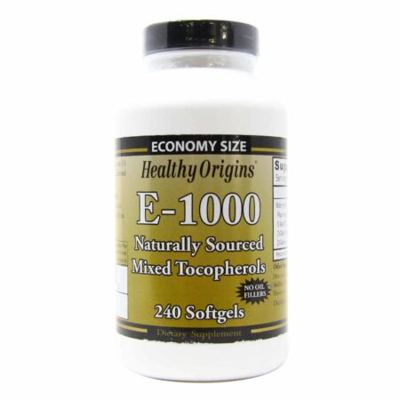 Healthy Origins Vitamina E 1000 UI 240sgel