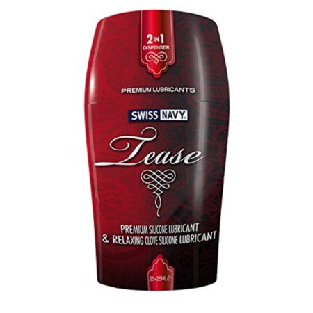 Swiss Navy Side by Side Premium Lubricants, Provocação - 25+25 mL