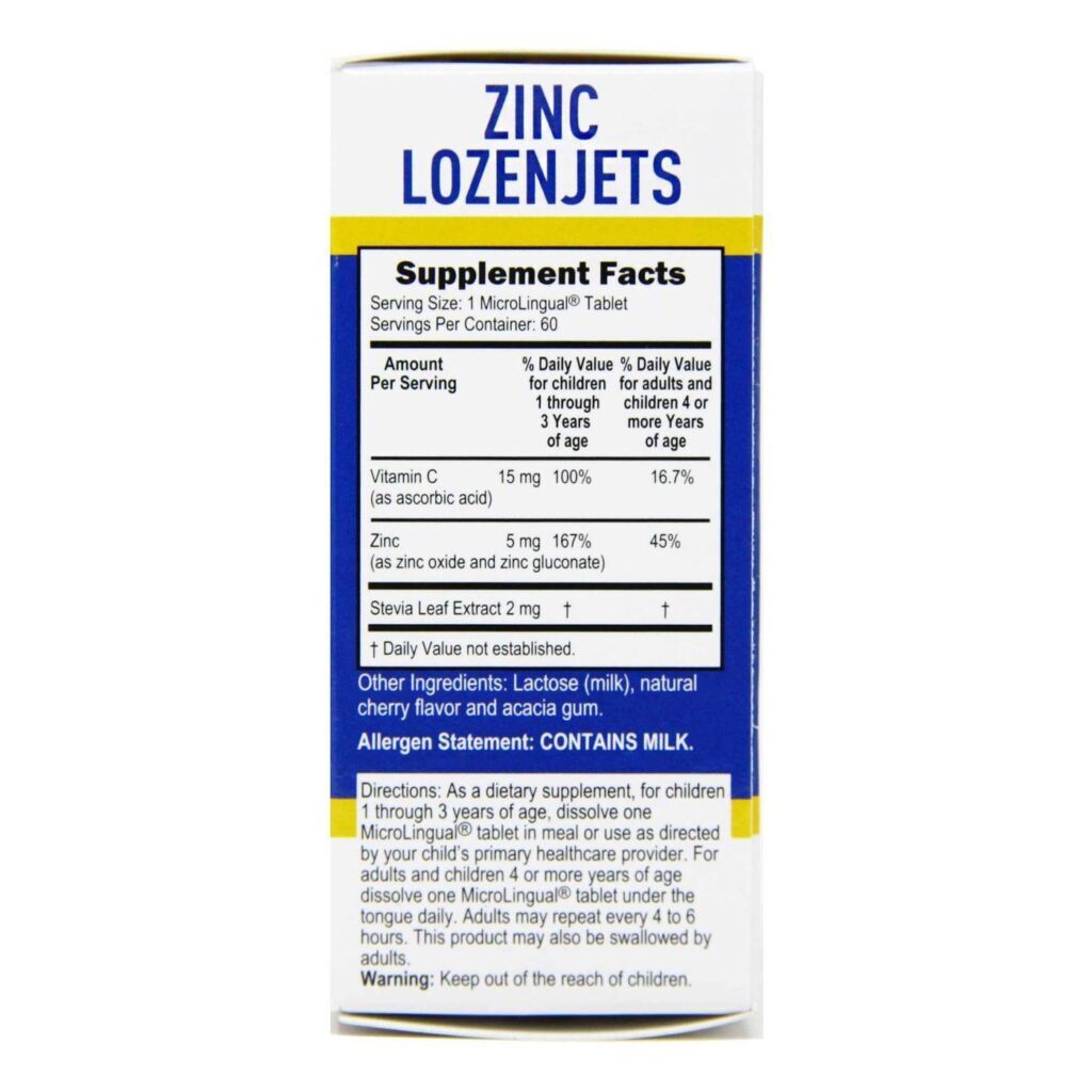 Superior Source Zinco Lozenjets 5 mg - 60 Tabletes Solúveis para Imunidade - Imagem 4