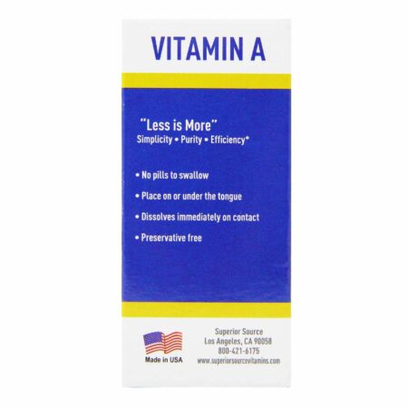 Superior Source, Vitamina A 10,000 IU - 100 Tabletes - Image 2