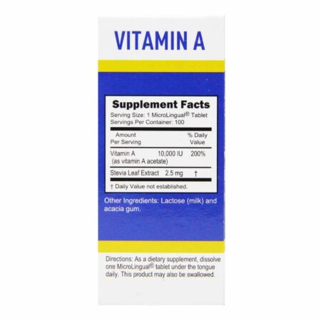 Superior Source, Vitamina A 10,000 IU - 100 Tabletes - Image 4