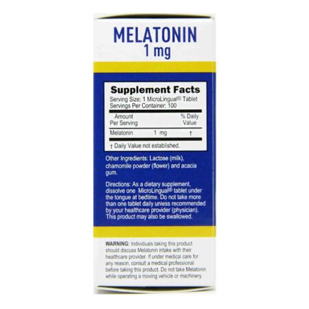 Superior Source, Melatonina - 1 mg - 100 Tabletes - Image 4