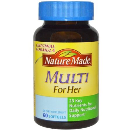 Nature Made, Multi para Elas - 60 Cápsulas em Gel