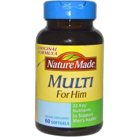 Nature Made Multi For Him - 60 Cápsulas em Gel