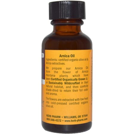 Herb Pharm, Óleo de Arnica - 30mL (1 fl oz) - Image 2