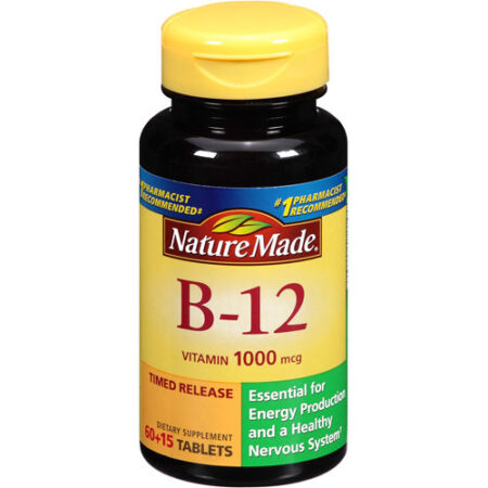 Nature Made, Vitamina B-12 - 1,000 mcg - 75 Comprimidos