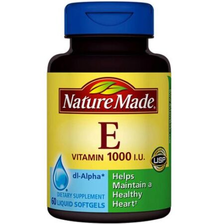 Nature Made, Vitamina E 1,000 IU - 60 Cápsulas em Gel