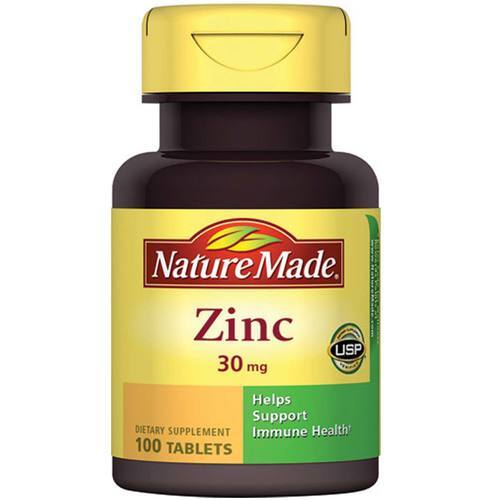 Nature Made Zinco - 100 Tabletes: Saúde e Imunidade Essenciais para o Seu Dia a Dia