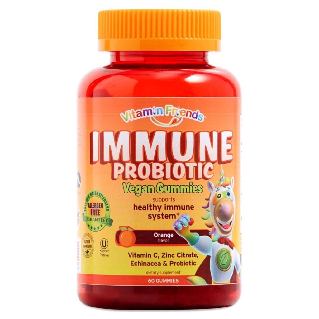 Vitamin Friends Probiótico Immune: 60 Gomas Veganas para Imunidade Forte
