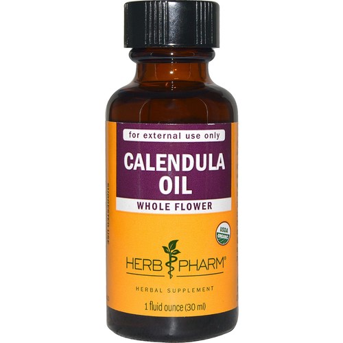 Herb Pharm Óleo de Calêndula 30ml - Cuidado Natural e Regeneração da Pele