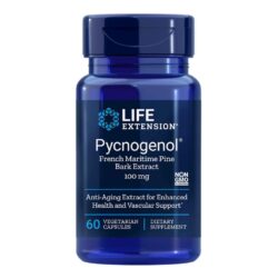 Life Extension Pycnogenol® - 60 Cápsulas Vegetarianas: Antioxidante Poderoso para Saúde e Bem-Estar