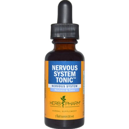 Herb Pharm, Tônico do Sistema Nervoso - 1 fl oz (30mL)