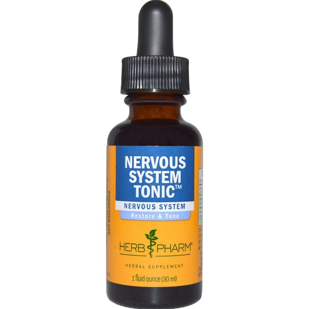 Herb Pharm Tônico Sistema Nervoso 30ml - Alívio Natural e Foco Mental