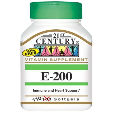 21st Century E-200 - 110 Cápsulas em Gel