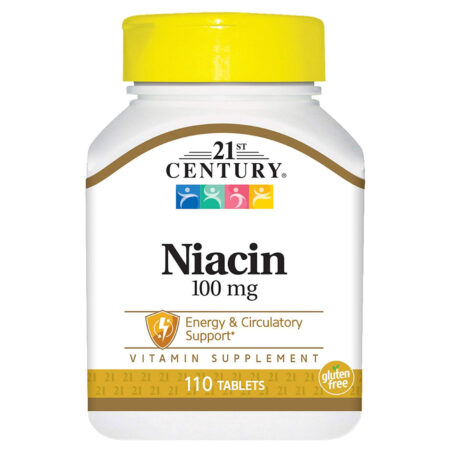 21st Century, Niacina 100 mg - 110 Tabletes