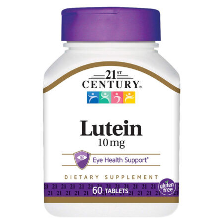 21st Century, Luteína 10 mg - 60 Tabletes