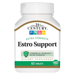 21st Century Estro Support Extra Forte 60 Comprimidos para o Equilíbrio Hormonal Feminino