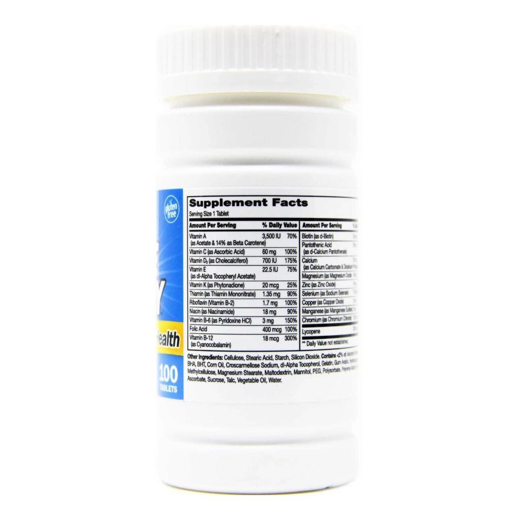Multivitamínico One Daily™ Saúde do Homem 21st Century - 100 Tabletes Essenciais para Vitalidade Masculina - Imagem 2