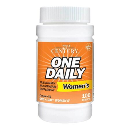 21st Century, One Daily Multivitamínico para Mulheres - 100 Tabletes