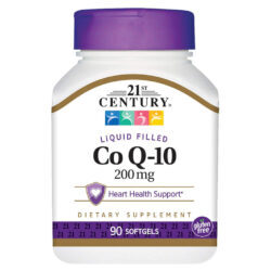 CoQ10 1st Century 200mg - 90 Cápsulas com Enchimento Líquido