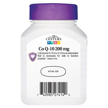 CoQ10 1st Century 200mg - 90 Cápsulas com Enchimento Líquido - Imagem 3