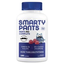 SmartyPants Vitaminas Completas para Homens - 180 Gomas: Energia e Bem-Estar Diário