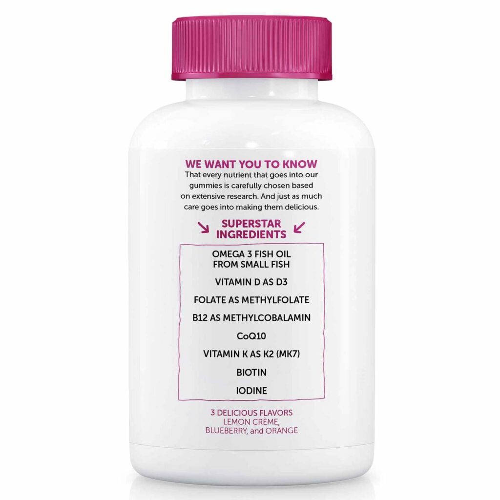 SmartyPants® Multivitamínico Completo para Mulheres - 180 Gomas: Saúde e Bem-Estar Diário no Brasil - Imagem 2