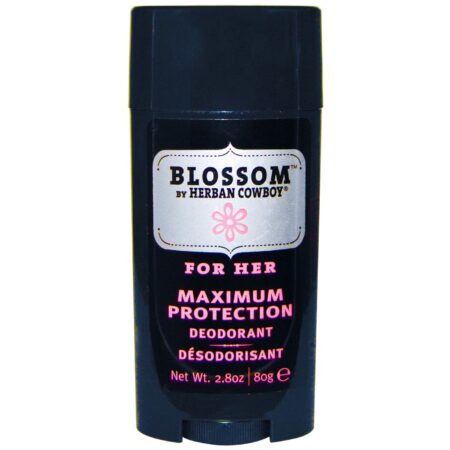 Herban Cowboy Blossom, Desodorante de Proteção Máxima - 80g (2,8 oz)