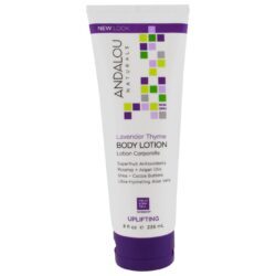 Andalou Naturals Hidratante Corporal Tomilho e Lavanda Inspiração 236 ml – Pele Macia e Revigorada