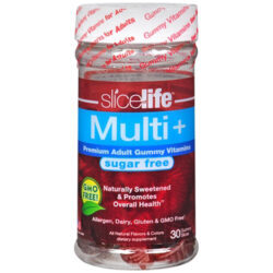 Hero Slice Of Life Multi Sabor Uva e Morango 30 Gomas Mastigáveis