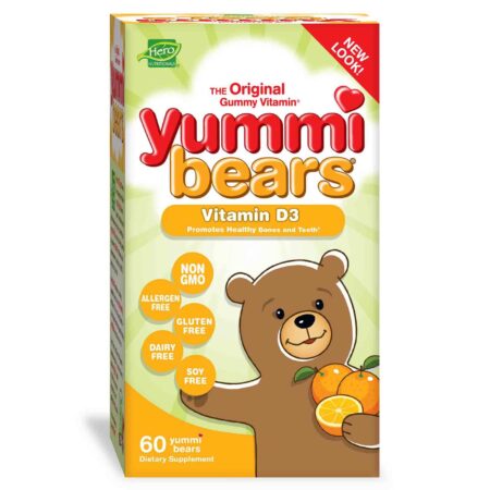 Hero Yummi Urso 60CT Vitamina D