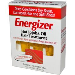 Hobe Laboratories Tratamento Capilar Energizer Óleo Quente Jojoba - 3 Tubos - Revitalização Profunda