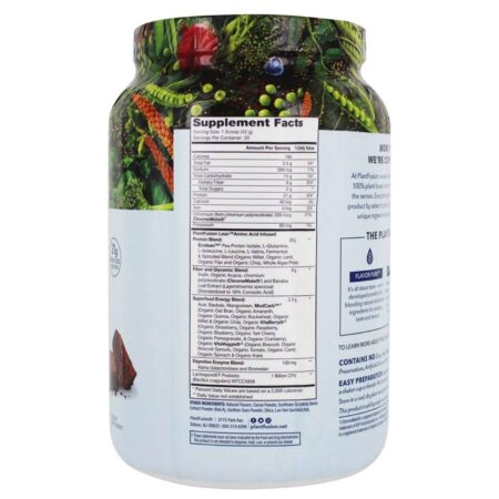 PlantFusion Proteína Completa da Planta Magra - Chocolate Brownie - 1,85 lb (840 g) - Image 2