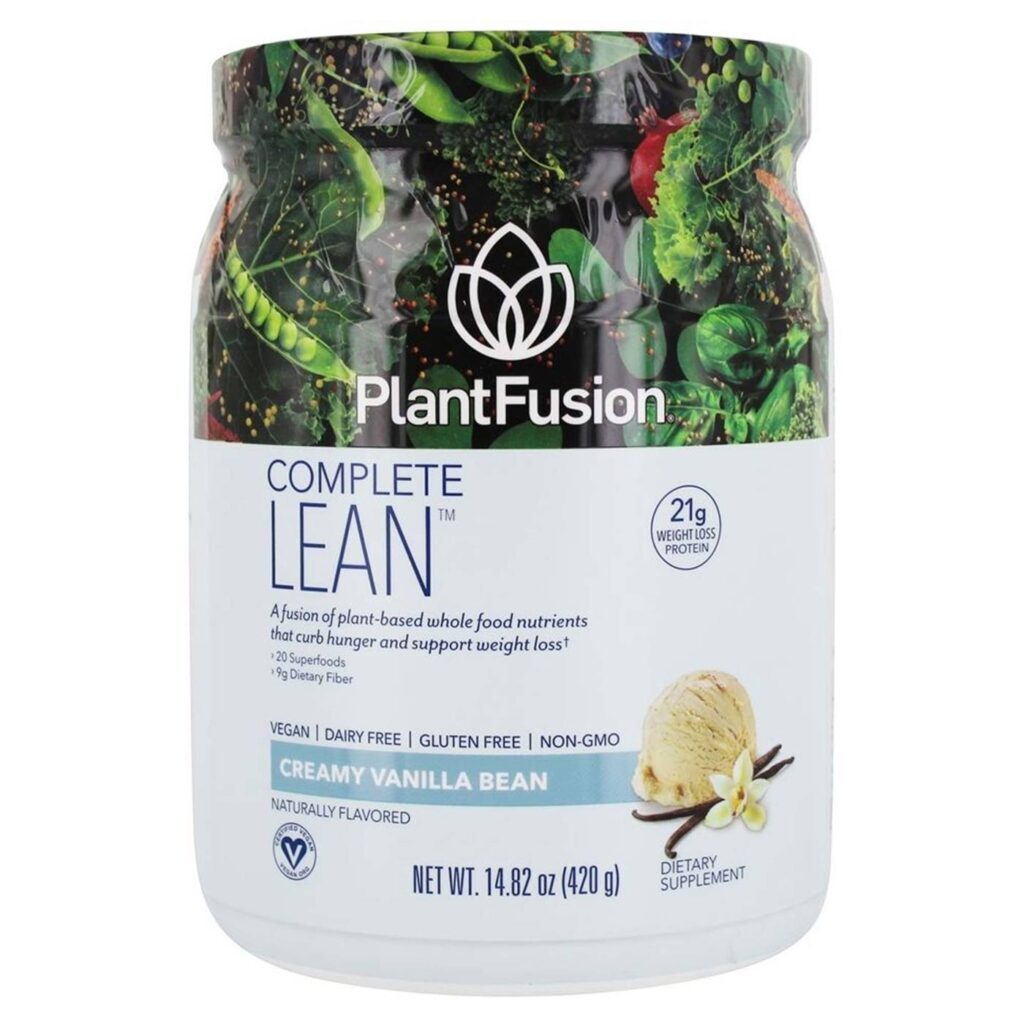 PlantFusion Proteína Vegetal Complete Lean Baunilha 420g: Nutrição Completa e Pura