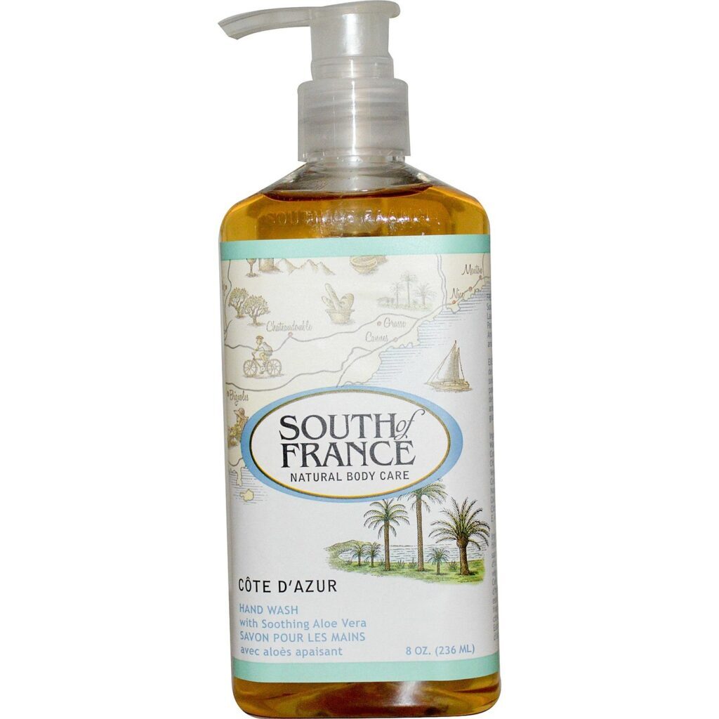 South Of France Sabonete Líquido para Mãos 236ml - Aroma Refrescante e Limpeza Suave