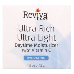 Reviva Labs Hidratante Diurno Ultra Rico Pele Seca 42g Vitamina C - Pronta Entrega Brasil