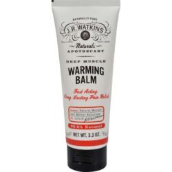 J R Watkins Bálsamo de Aquecimento Muscular Profundo - 85g (3 oz) | Alívio e Recuperação